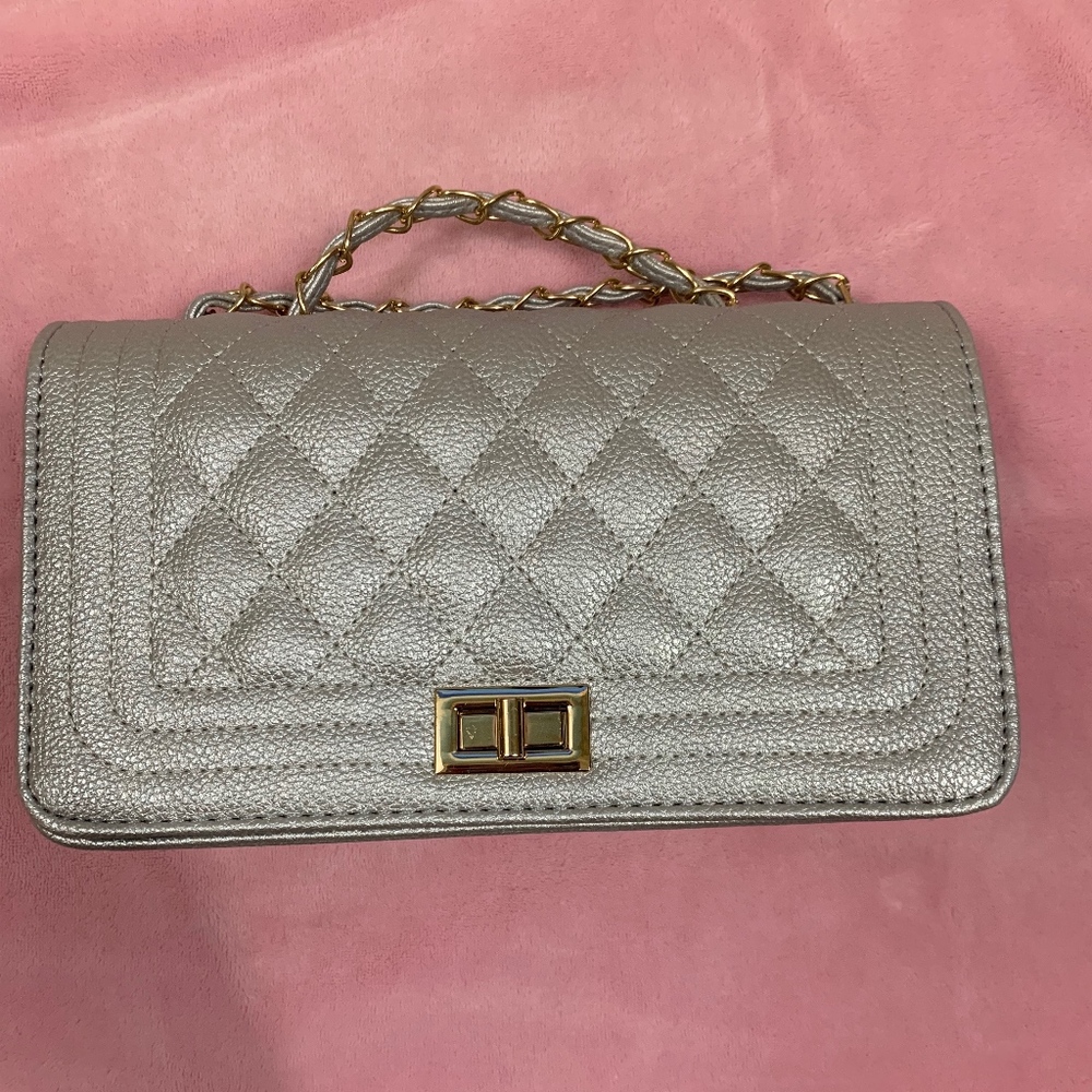 Silver & Gold Clutch